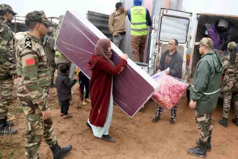 فيضانات وادي سبو تشرد الآلاف ونقص المساعدات يفاقم المأساة