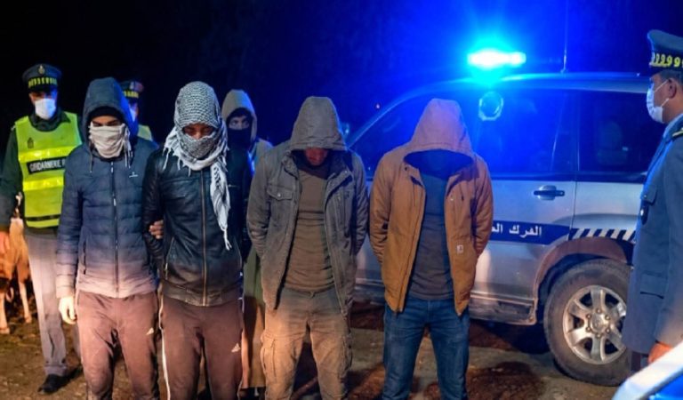 سقوط عصابة الرعب بطريق تيزطوطين – الكبداني بعد ليالٍ من الترصد والسرقة