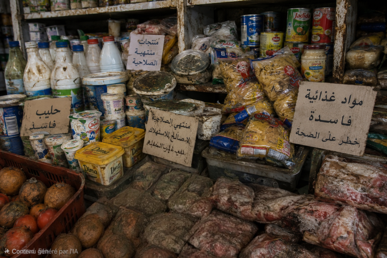 مواد غذائية مشكوك في جودتها بمحيط المحطة الجديدة بالناظور تثير تساؤلات حول المراقبة