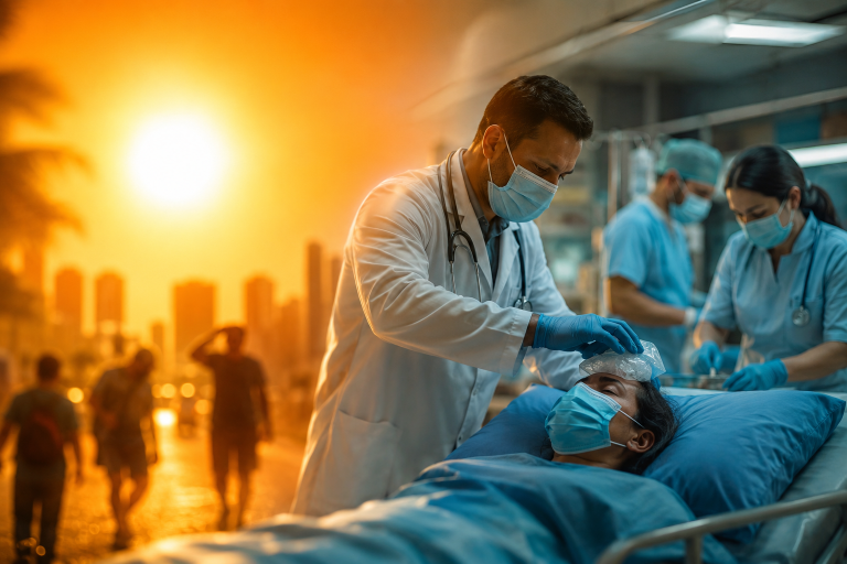 موجة الحر تدفع وزارة الصحة إلى رفع حالة التأهب بالمستشفيات