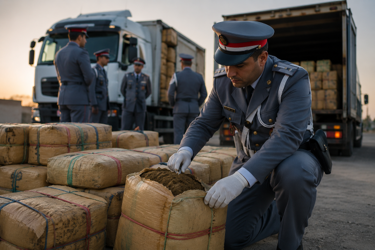 الدرك الملكي يحجز أكثر من 4 أطنان من الشيرا ويوقف شخصين بملوسة