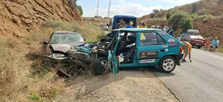ناظور..حادثة سير خطيرة بين رأس الماء وأركمان تخلف أربع حالات حرجة