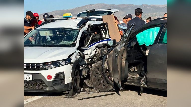 حادث سير مروع بين مرتيل وتطوان يخلف 3 وفيات بينهم سائق سيارة أجرة