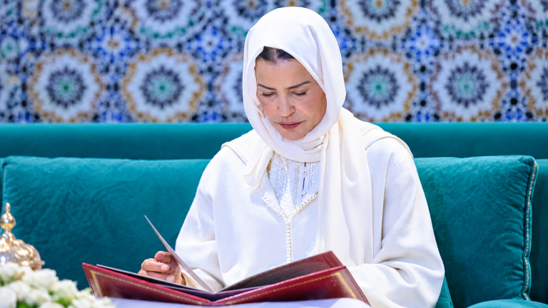 الأميرة للا مريم تحيي ذكرى وفاة الملك الراحل الحسن الثاني بالرباط