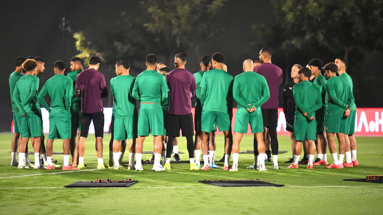 انطلاق استعدادات المنتخب المغربي لمباراتي الغابون وليسوتو وسط حضور جل العناصر الوطنية