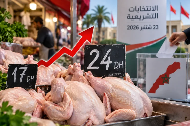 أسعار الدجاج ترتفع إلى 24 درهما.. هل للانتخابات علاقة بموجة الغلاء؟